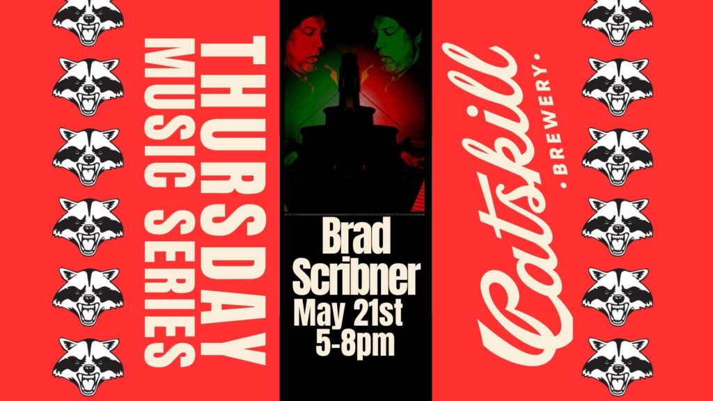 Brad Scribner performing live at Catskill Brewery for our Thursday Series.